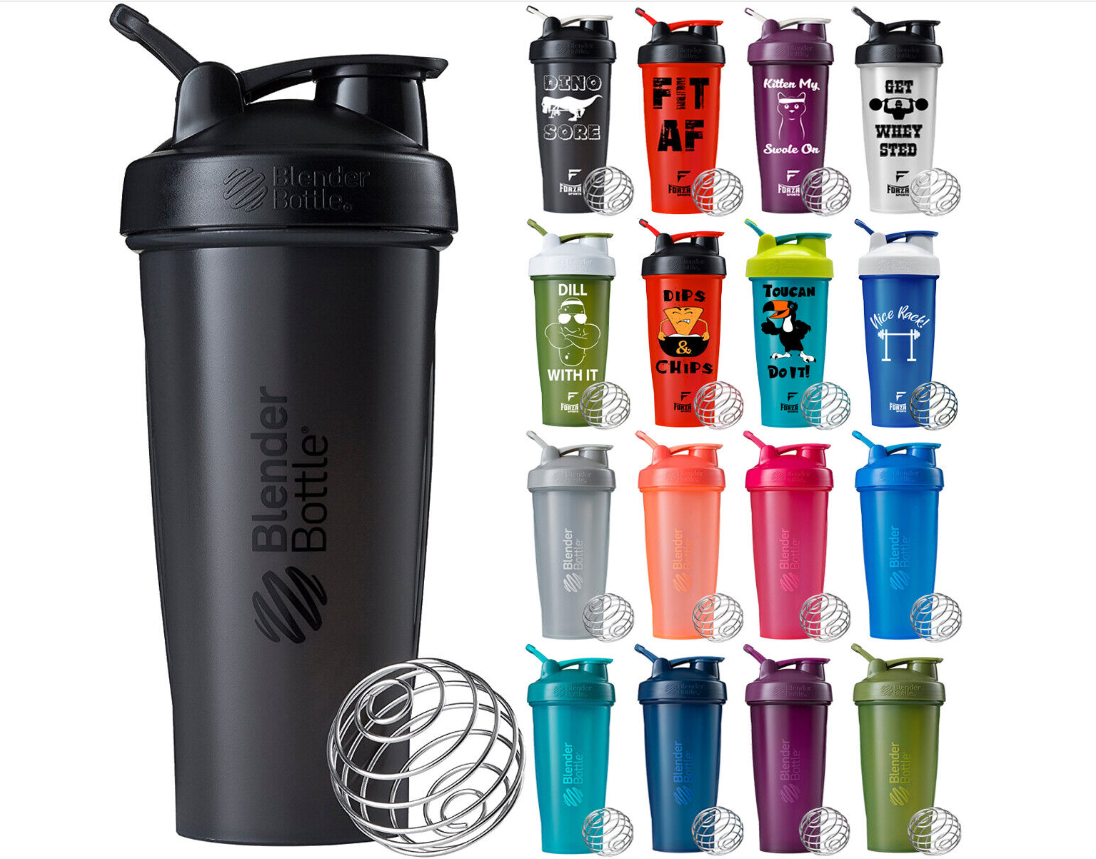Blender Bottle Classic 28 oz. Shaker Mixer Cup with Loop Top