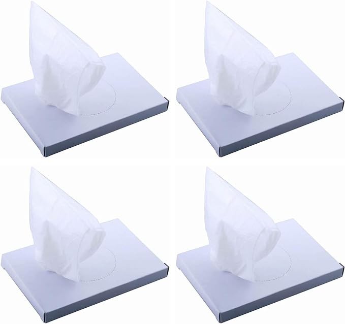 Universal Feminine Disposal Bags for Menstrual Care Products 4 Pack -30ct Refill Box- for Disposal of Tampons, Pads, Hygiene Products