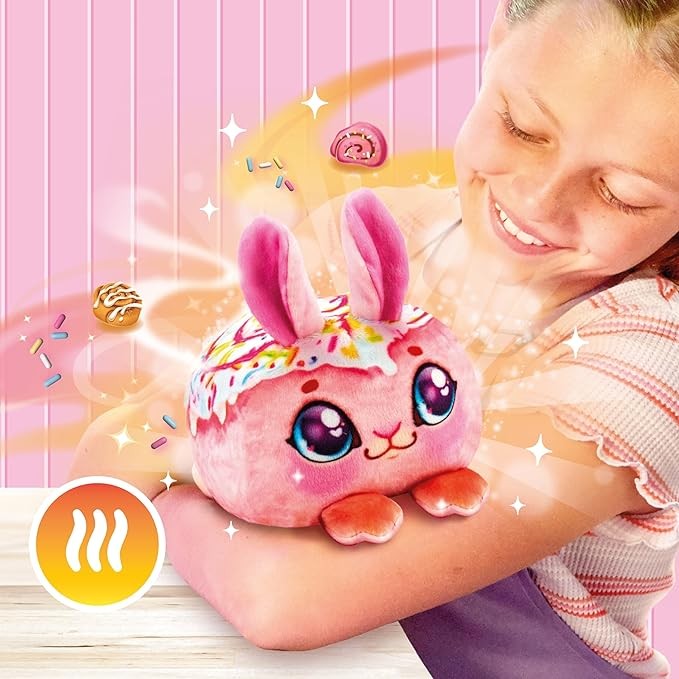 Cookeez Makery Baked Treatz. Mix & Make a Plush Best Friend! Place Your Dough in The Oven and Be Amazed When A Warm, Scented, Interactive, Plush Friend Comes Out! Which Surprise Bake Will You Make?